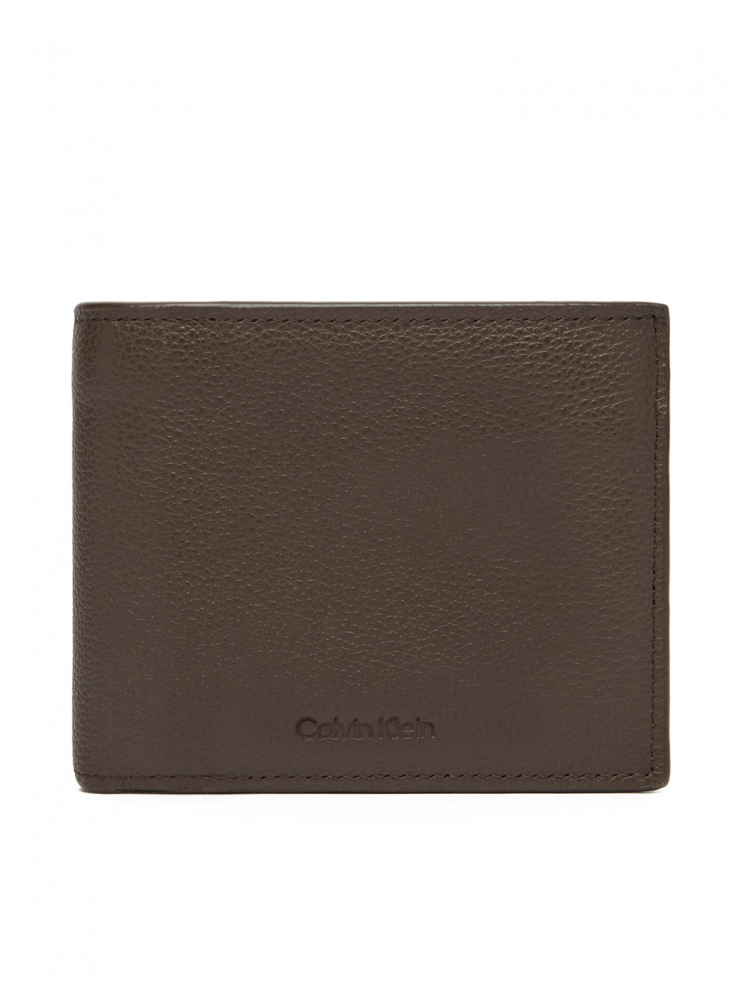 Calvin Klein Velká pánská peněženka Micropebble Billfold W Coin LV04D1033G Hnědá